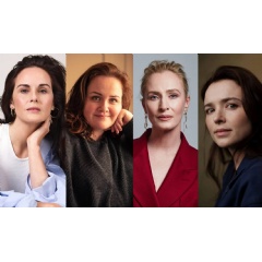 Image: Feral’s Michelle Dockery (credit Billie Scheepers), Jessica Gunning (credit Theo Tennant), Genevieve O’Reilly (credit Kyle Galvin) and Philippa Northeast (credit Phil Sharp).