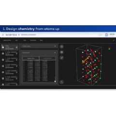 Exabyte.io’s EMMA platform virtually models new compounds, starting from the interaction of individual atoms and shows how they perform together as a new material, which can reduce development time by half.