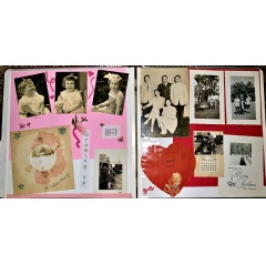 Sample design layout-Digital Memorial Scrapbook created by Composed Communications.