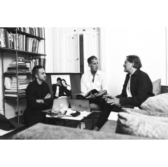 Joshua Glass, Stefano Tonchi and Anthony Cenname - photo credit: Emily Soto