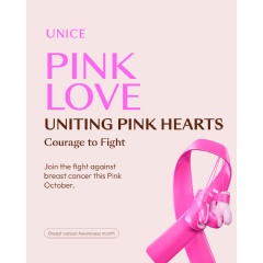 UNice Hair Launches Pink Love Campaign to Support Cancer Survivors with 100 Free Wigs