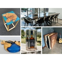 Ecopoxy Flowcast Resin Projects