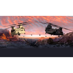 Boeing will build and test three U.S. Army CH-47F Block II Chinook helicopters as part of a modernization effort that will likely bring another two decades of work to the company�s Philadelphia site. (Boeing illustration)