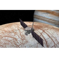 NASA�s Europa Clipper will start its journey to Jupiter�s icy moon aboard a Falcon Heavy rocket built by SpaceX.