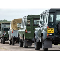 LAND ROVER JUBILEE PAGEANT - GROUP SHOT