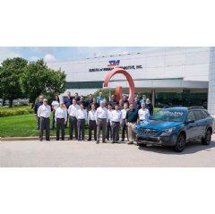 Subaru of Indiana Automotive has produced its 5 millionth Subaru vehicle, a 2022 Outback Wilderness in Geyser Blue. The milestone comes during the company’s 35th anniversary year.