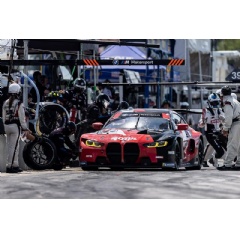 BMW M Team RLL M4 GT3 pit stop VIR 2022