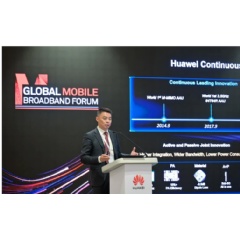 Ritchie Peng, President of Huawei 5G Product Line,.