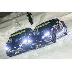Clio Ice Trophy - Circuit du Pas de la Case (Andorre) © Gisela Foguet