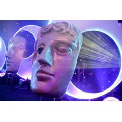 GLASGOW, SCOTLAND - NOVEMBER 20: A general view of the main stage ahead of the British Academy Scotland Awards at DoubleTree by Hilton on November 20, 2022 in Glasgow, Scotland. (Photo by Antony Jones/BAFTA/Getty Images for BAFTA - 2022 Getty Images