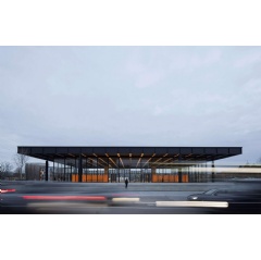 Neue Nationalgalerie, 2021 (Potsdamer Strasse)  BBR / Thomas Bruns / Ludwig Mies van der Rohe / VG Bild-Kunst, Bonn 2021