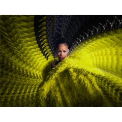 Rihanna takes the stage at the first-ever Apple Music Super Bowl LVII Halftime Show on Sunday, February 12, 2023.