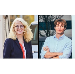 Elke Temme hands over to Giovanni Palazzo