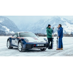 Aksel Lund Svindal, Porsche Brand Ambassador, Lutz Meschke, Deputy Chairman of the Executive Board, Finance and IT, Head Collection 2023/2024, 2023, Porsche AG