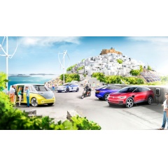 ID. BUZZ - concept car. ID. CROZZ - concept car. ID.3 - combined power consumption in kWh/100 km (NEDC): 15.4-14.5, CO2 emissions in g/km: 0; efficiency class: A+.
Volkswagen AG