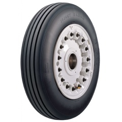 The Goodyear Flight Radial is one of Goodyear�s most advanced aviation products with technologies and features supporting dimensional stability for longer life and increased cut resistance. (see complete caption below)