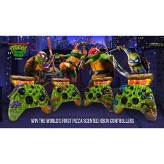 First Ever Pizza-Scented Xbox and TMNT: Mutant Mayhem Controller