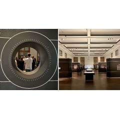 View into the exhibition ‘Flashes of Memory’ at the ‘Museum für Fotografie’ in Berlin.