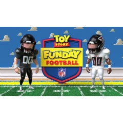 First peek at Toy Story presentation of Falcons-Jaguars broadcast