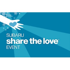 For the past 15 years, through the Subaru Share the Love® Event, Subaru and its retailers have donated to charities like the ASPCA®, Make-A-Wish®, (see complete caption below)
