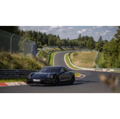 Taycan pre-series car, Nürburgring Nordschleife, 2024, Porsche AG
