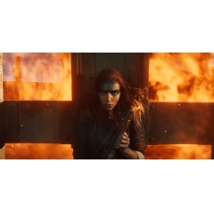 Anya Taylor-Joy as Furiosa in Warner Bros. Pictures’ and Village Roadshow Pictures’ action adventure “FURIOSA: A MAD MAX SAGA,” a Warner Bros. Pictures release. © Photo courtesy of Warner Bros. Pictures