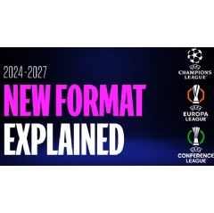 New format introduced as from 2024. UEFA via Getty Images