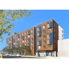 The Bay Area Housing Innovation Fund will make targeted, favorable loans to advance affordable housing development. The fund�s first project will break ground in San Francisco next week. Rendering by David Baker Architects.