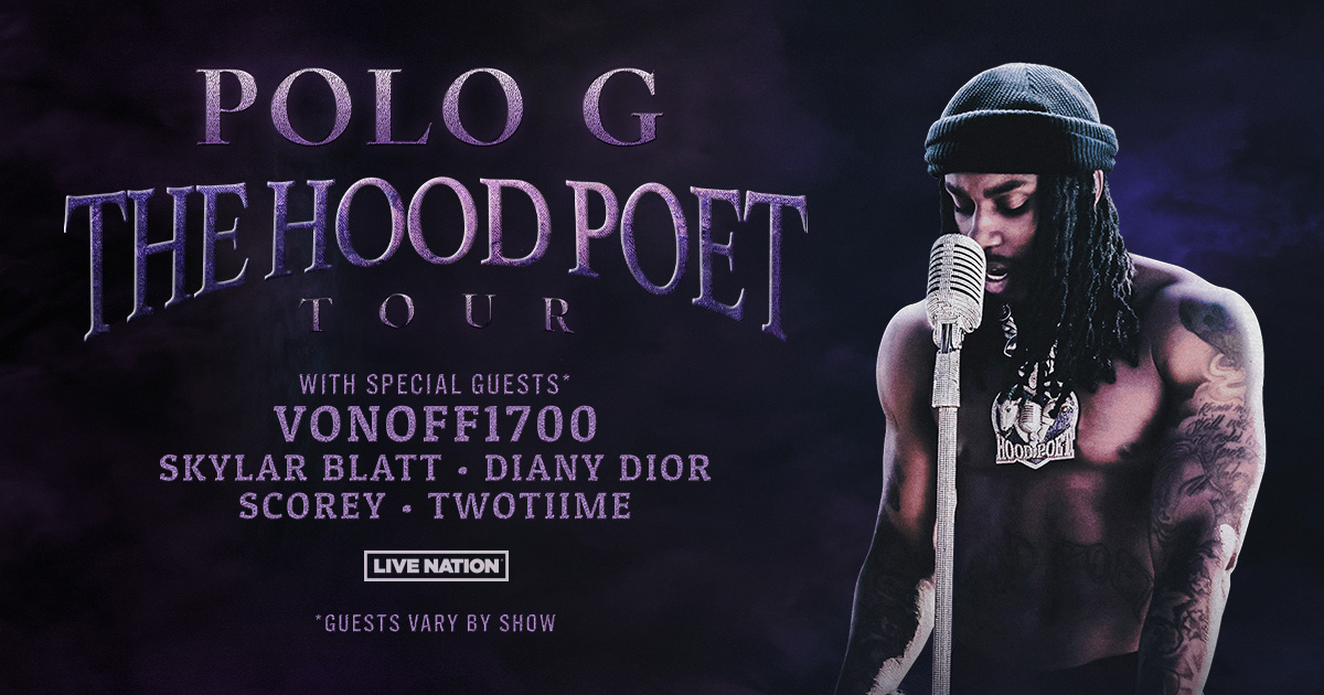 Polo G Announces THE HOOD POET TOUR 2024 | WebWire