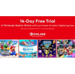 Nintendo Switch Online 14-Day Free Trial Membership | WebWire
