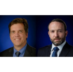 Portraits of Mike Kincaid, associate administrator, Office of STEM Engagement (left), and Alexander MacDonald, chief economist (right).
NASA