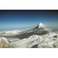 The NISAR mission will help researchers get a better understanding of how Earth�s surface changes over time, including in the lead-up to volcanic eruptions like the one pictured, at Mount Redoubt in southern Alaska in April 2009.R.G. McGimsey/AVO/USG