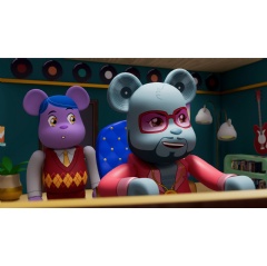 “BE@RBRICK,” a new 13-episode animated comedy series for kids and families, debuts globally on March 21, 2025 on Apple TV+.