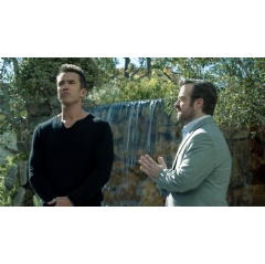 Rob McElhenney and Derek Waters in “Side Quest,” premiering globally March 26, 2025 on Apple TV+.