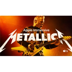 A new Apple Immersive concert experience, Metallica, is coming to Apple Vision Pro this Friday, March 14.