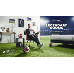 Javier Pastore touches down in Jakarta for the first Legendary Room launch