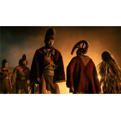 Starring, written and executive produced by Jason Momoa, Apple’s epic new drama “Chief of War,” premieres globally August 1, 2025 on Apple TV+.