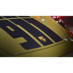 Porsche 911 Spirit 70, 2025, Porsche AG

911 Spirit 70 (preliminary values): Fuel consumption* combined (WLTP) 10.9 � 10.7 l/100 km, CO₂ emissions* combined (WLTP) 246 � 242 g/km, CO₂ class G , CO₂ class weighted combined G