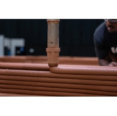 
ICON�s next generation Vulcan construction system 3D printing a simulated Mars habitat for NASA�s Crew Health and Performance Exploration Analog (CHAPEA) missions.
ICON
