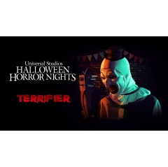 Universal Orlando Resort and Universal Studios Hollywood Unleash Serial Killer, Art the Clown, from the Cult Classic Film Franchise Terrifier, Upon Halloween Horror Nights in an All-New Twisted Funhouse Designed to Deliver One of the Goriest Experiences i