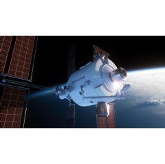 
An artist�s concept of the Starlab commercial space station.
Starlab