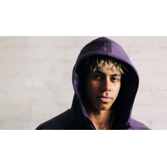 ADIDAS Z.N.E. � Lamine Yamal � Plum Hoodie