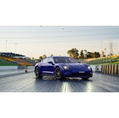 Taycan Turbo GT with Weissach package, Sydney Dragway, Australia, 2025, Porsche AG