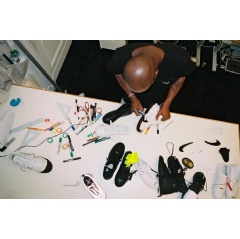 Virgil Abloh (Photo credit: Tyrone Lebon via Nike). Full image caption at the end.