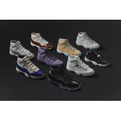 Air Jordan 11. This season, to celebrate the 30th anniversary of the Air Jordan 11, the storied silhouette returns with community-driven stories from around the world, featuring unexpected colors, textures and materials that completely flip the scrip