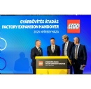 The LEGO Group officially inaugurates production capacity expansion at its Hungary factory