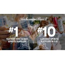 Anheuser-Busch is the #1 Fastest-Growing Spirits Supplier and Now A Top 10 Spirits Supplier in U.S.