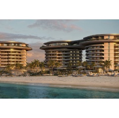 Rendering of The Dubai Beach EDITION