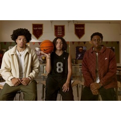 Nike Basketball Class of 2025 NIL Athletes. Nike Basketball Class of 2025 NIL athletes Tyran Stokes, Aaliyah Chavez and Brandon McCoy are pictured from left.
