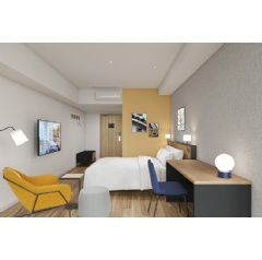 Guest Room at City Express by Marriott Osaka Namba South